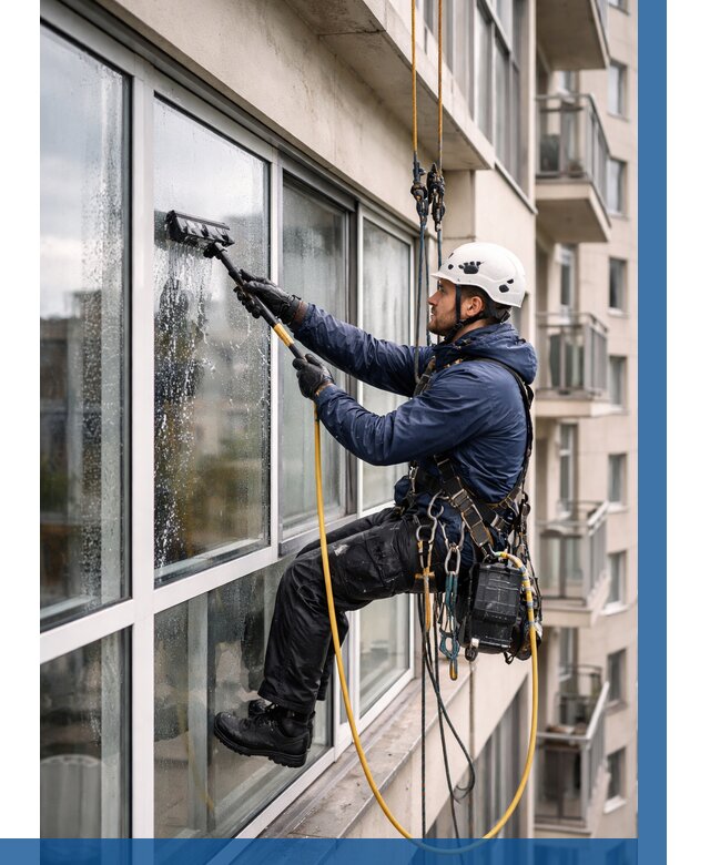 Мойка балконного остекления в Каменске-Уральском от 3723 р. | ВЫСОТНИК-Кмн