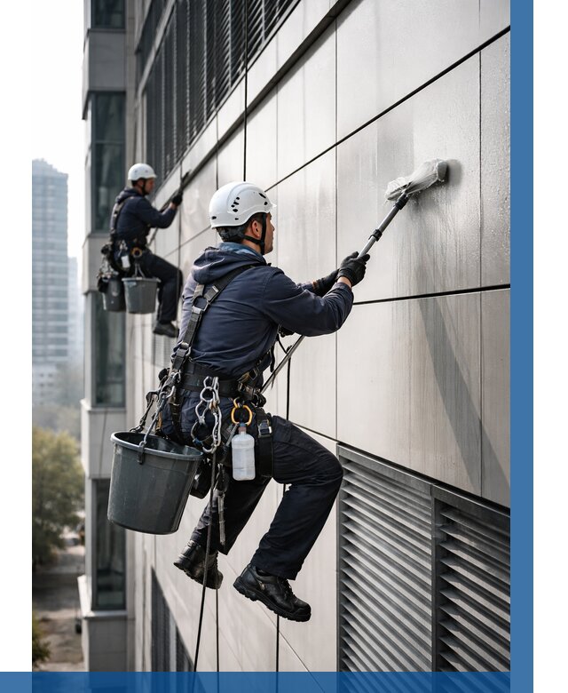 Мойка вентилируемого фасада в Каменске-Уральском от 266 р. | ВЫСОТНИК-Кмн