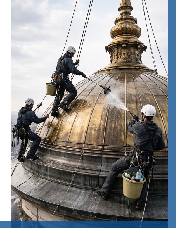Мойка куполов и шпилей в Каменске-Уральском от 8510 р. - заказать | ВЫСОТНИК-Кмн