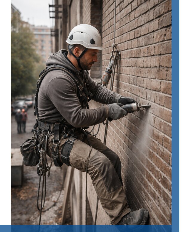 Расшивка кирпичных швов в Каменске-Уральском от 638 р. | ВЫСОТНИК-Кмн