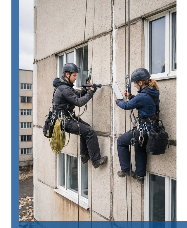 Герметизация межпанельных швов тёплым швом в Каменске-Уральском