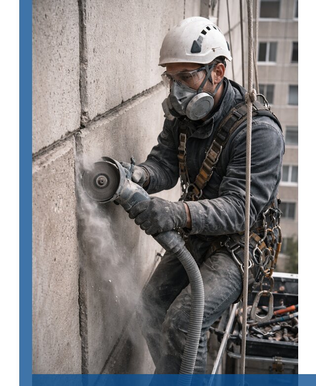 Штробление межпанельных швов в Каменске-Уральском качественно и быстро