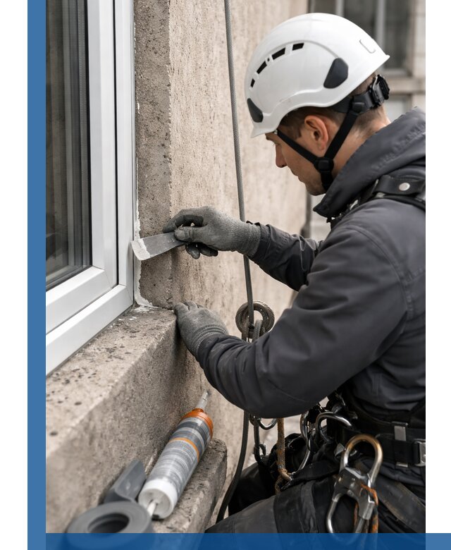 Герметизация монтажных швов окон в Каменске-Уральском с гарантией качества