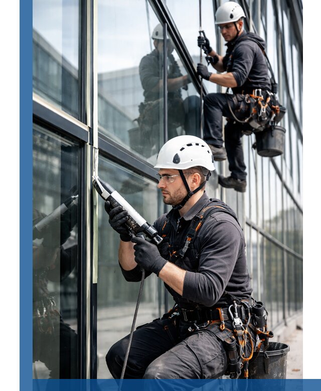 Герметизация витражных швов в Каменске-Уральском для зданий и фасадов