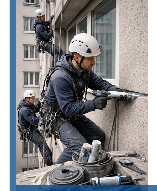 Герметизация швов лоджии в Каменске-Уральском профессионально и надежно