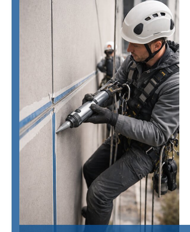 Герметизация стыков фасадных панелей в Каменске-Уральском качественно и быстро