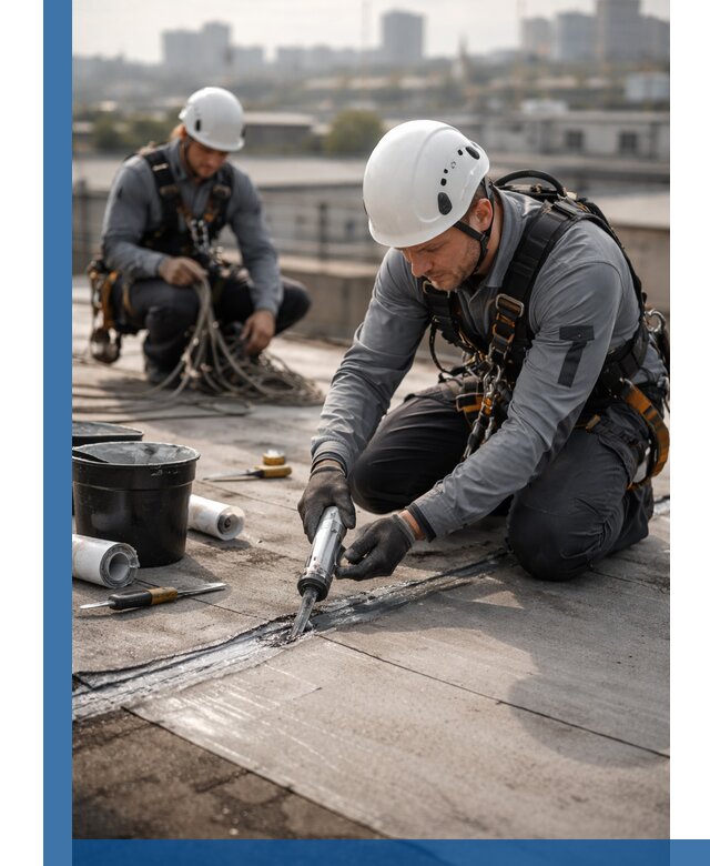 Аварийное и капитальное устранение протечек кровли в Каменске-Уральском