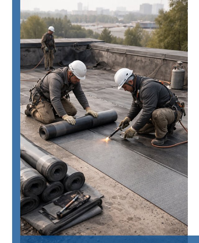 Монтаж мягкой кровли в Каменске-Уральском профессионально и надежно