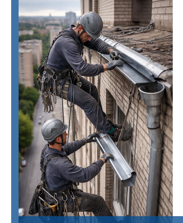 Ремонт водосточных желобов в Каменске-Уральском, быстро и качественно
