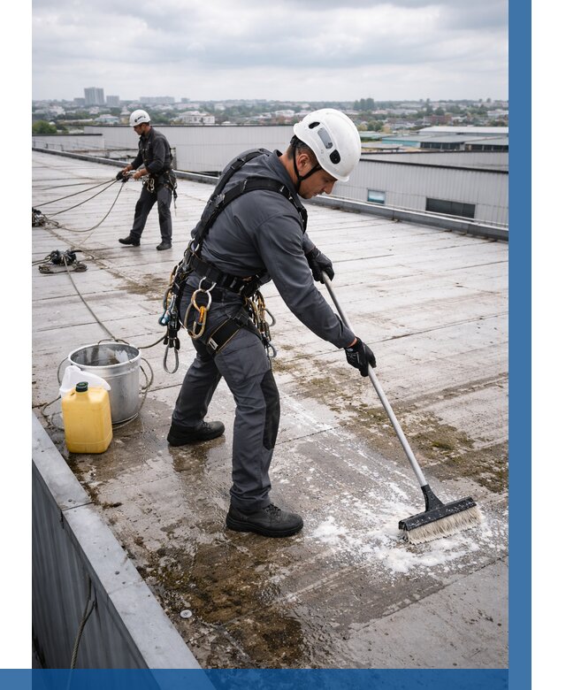 Очистка крыши по графику в Каменске-Уральском от 7979 р. | ВЫСОТНИК-Кмн