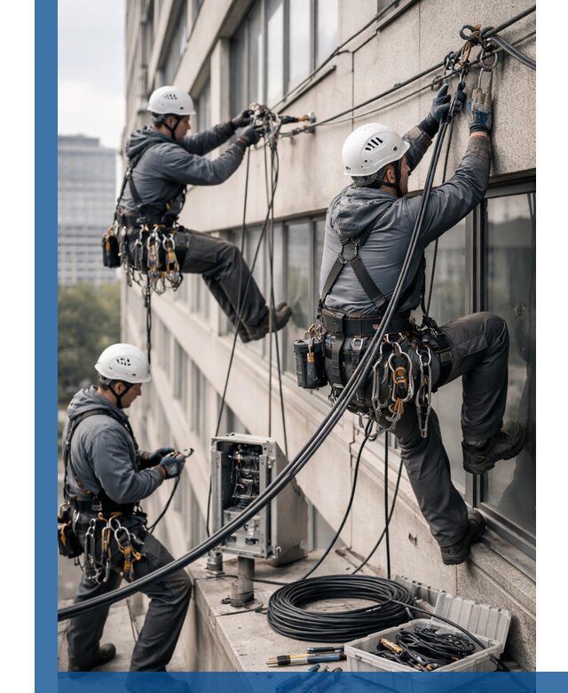 Прокладка оптоволоконного кабеля в Каменске-Уральском под ключ с тестированием