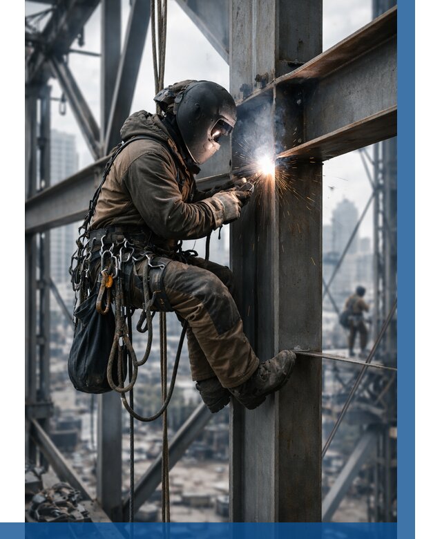 Высотные сварочные работы в Каменске-Уральском от 3723 р. | ВЫСОТНИК-Кмн