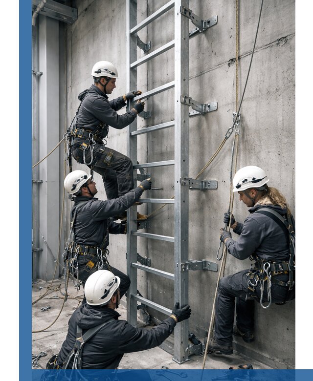Монтаж металлических лестниц в Каменске-Уральском под ключ со гарантией