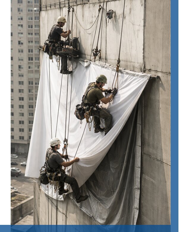 Замена баннерного полотна в Каменске-Уральском от 6915 р. | ВЫСОТНИК-Кмн—заказать