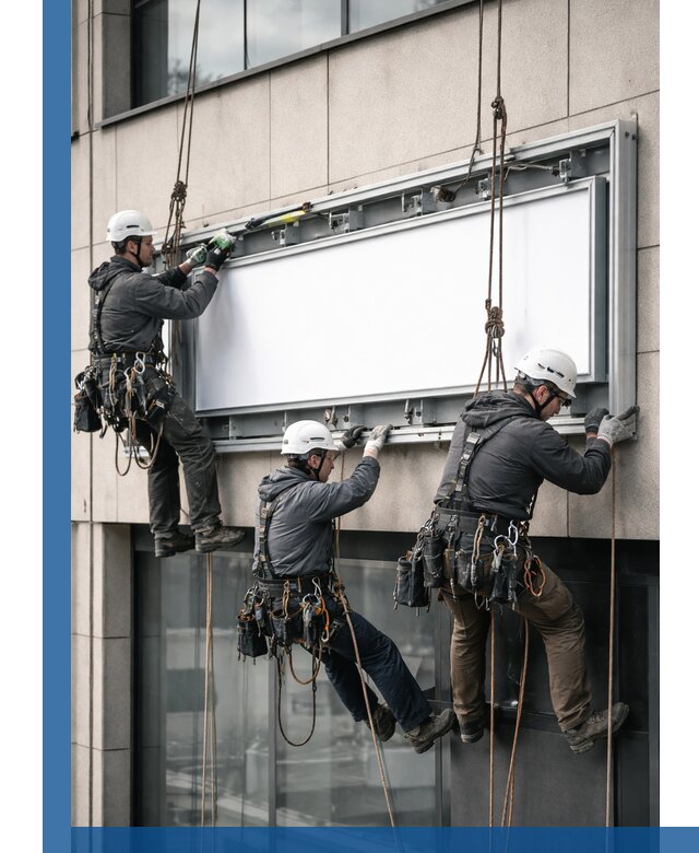 Профессиональный монтаж светового короба под ключ в Каменске-Уральском