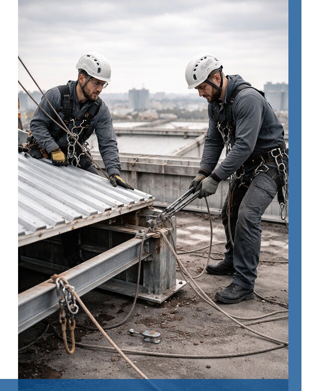 Демонтаж крышной установки в Каменске-Уральском от 90423 р. | ВЫСОТНИК-Кмн