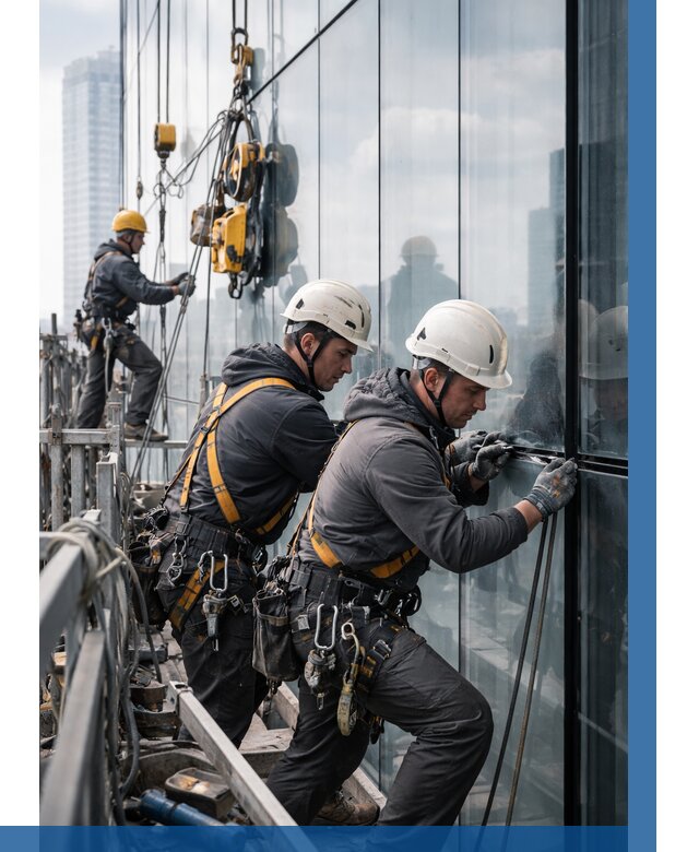 Структурное остекление фасадов в Каменске-Уральском от 10106 р. | ВЫСОТНИК-Кмн