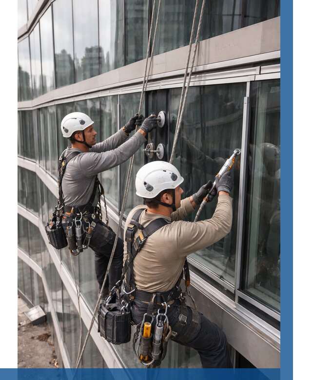 Радиусное остекление фасада в Каменске-Уральском от 12766 р. | ВЫСОТНИК-Кмн