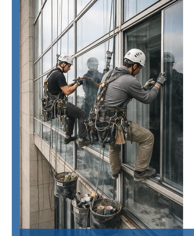 Ремонт витражных конструкций и фасадного остекления в Каменске-Уральском