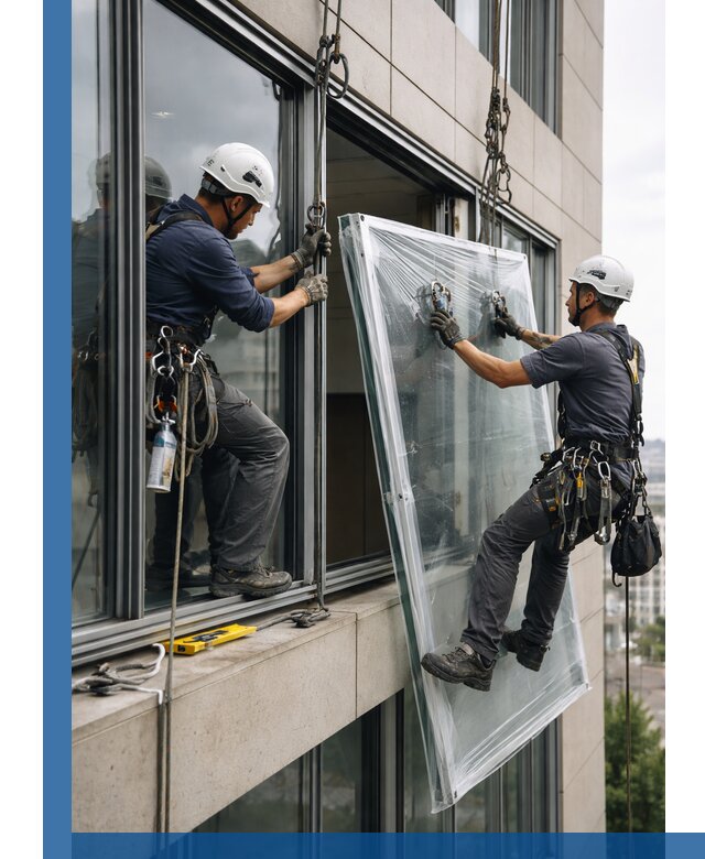 Профессиональная замена стекла в витраже в Каменске-Уральском с гарантией