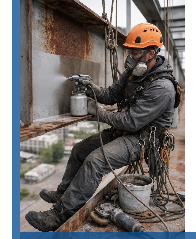 Антикоррозионная обработка металлоконструкций в Каменске-Уральском под ключ