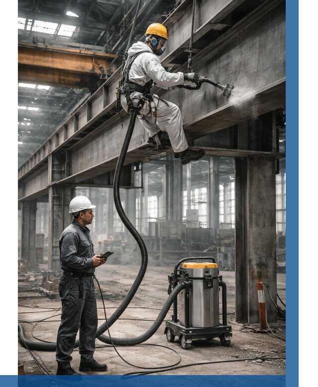 Обеспыливание конструкций в цехе в Каменске-Уральском от 4468 р. | ВЫСОТНИК-Кмн