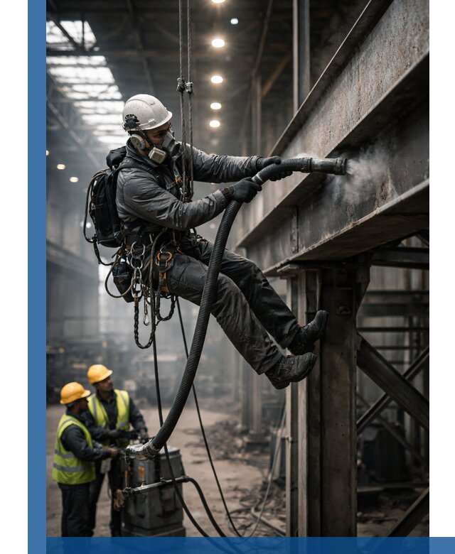 Обеспыливание конструкций в цехах промышленного производства в Каменске-Уральском