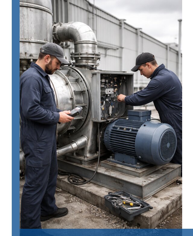 Техническое обслуживание промышленного оборудования в Каменске-Уральском