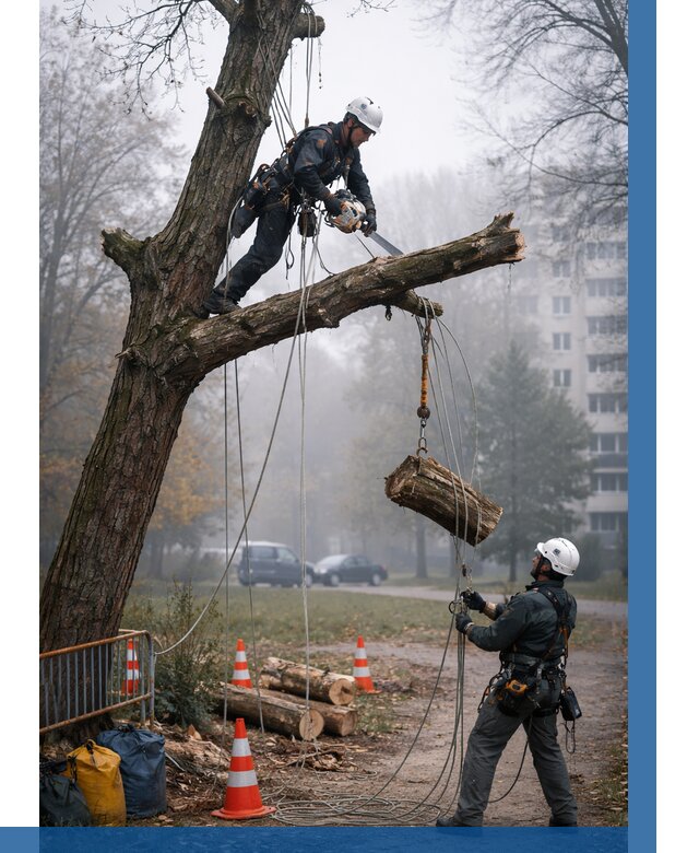 Удаление аварийных деревьев в Каменске-Уральском от 15957 р. | ВЫСОТНИК-Кмн