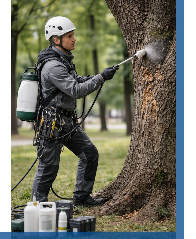 Обработка деревьев от вредителей в Каменске-Уральском от 4787 р. | ВЫСОТНИК-Кмн