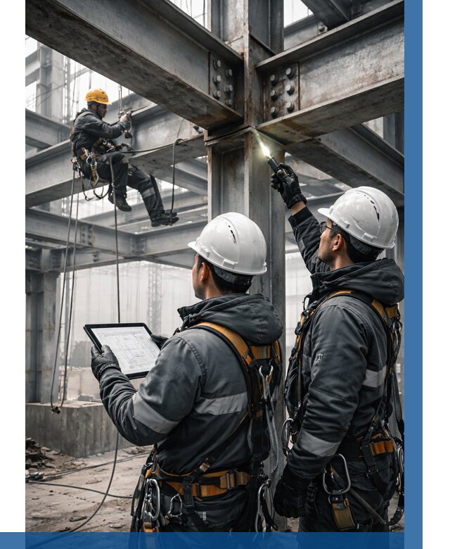 Обследование металлоконструкций в Каменске-Уральском от 5851 р. | ВЫСОТНИК-Кмн